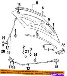 hinge q_COEM 96-06 Elantra Hood-Hinge Right 7912029000 HYUNDAI OEM 96-06 Elantra Hood-Hinge Right 7912029000