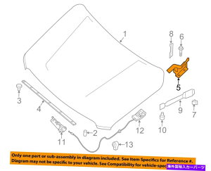 hinge ���YOEM 12-18 NV3500�t�[�h�q���W�͍�654011PA0A�����ɂ��܂��� NISSAN OEM 12-18 NV3500 Hood-Hinge Left 654011PA0A�y���s�A���i�z