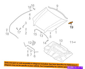 hinge �X�o��OEM 00-04�A�E�g�o�b�N�t�[�h�q���W��57260AE01A�����ɍ��܂��܂��� SUBARU OEM 00-04 Outback Hood-Hinge Left 57260AE01A�y���s�A���i�z