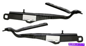 hinge 11-21̐VhCo[ƏȂ̃t[hqWZbgNCX[300_bW[d New Driver & Passenger Side Hood Hinge Set For 11-21 Chrysler 300 Dodge Charger