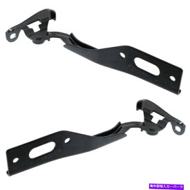 hinge シビック用の2つのフードヒンジのペアセット Pair Set of 2 Hood Hinges Left-and-Right HO1236128, HO1236127 LH & RH for Civic