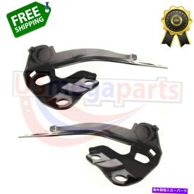 hinge 新しい08-12ホンダアコードフードヒンジペアセットRH＆LHスチールHO1236117 HO1236118 New 08-12 HONDA ACCORD Hood Hinges Pair Set RH & LH Steel HO1236117 HO1236118