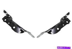 hinge 2007N2014NV{[Vo[hGMCVGt[hqWEyA fits 2007 to 2014 Chevrolet Silverado GMC Sierra Hood Hinge Left Right Pair
