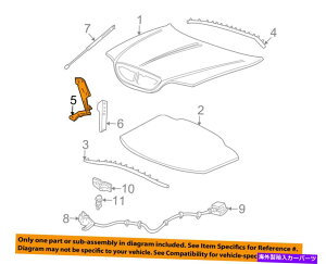 hinge Lincoln Ford OEM 00-06 LS Hood-Hinge6W4Z16797AA Lincoln FORD OEM 00-06 LS Hood-Hinge Left 6W4Z16797AA