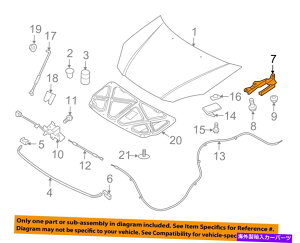 hinge q_COEM 12-17ANZgt[hqWE791201R000 HYUNDAI OEM 12-17 Accent Hood-Hinge Right 791201R000