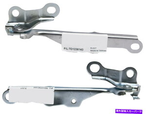 hinge 00-05̐VhCo[ƏȂ̃t[hqWZbg New Driver & Passenger Side Hood Hinge Set For 00-05 Toyota Echo 04-06 Scion xA