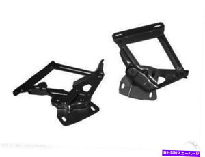 hinge XRbghCNt[hqWX`[ubNhtH[h}[L[pbZW[ Scott Drake Hood Hinge Steel Black Painted Ford Mercury Passenger Side Each