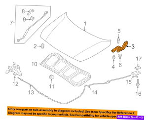 hinge Hyundai OEM 2018 Accent Hood-Hinge Right 79120H5000 HYUNDAI OEM 2018 Accent Hood-Hinge Right 79120H5000