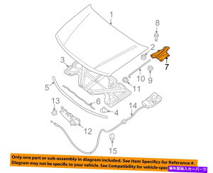 hinge ���YOEM 05-18�t�����e�B�A�t�[�h�q���W�͍�65401ZP00A�����ɂ��܂��� NISSAN OEM 05-18 Frontier Hood-Hinge Left 65401ZP00A�y���s�A���i�z