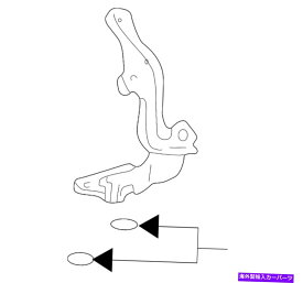 hinge 本物のトヨタヒンジアセンブリ53420-17050 Genuine Toyota Hinge Assembly 53420-17050