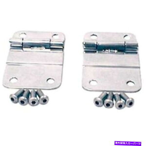 hinge Smittybilt 7419 Tailgate�q���W1976-1985 Jeep CJ-7�̃y�A�X�e�����X�| Smittybilt 7419 Tailgate Hinges Pair Stainless Steel For 1976-1985 Jeep CJ-7