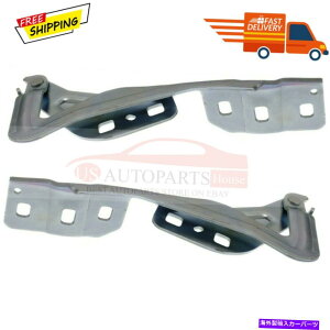 hinge Ford Fusion 2013-2020�̐V�@�\�t�[�h�q���W�̍��ƉE���̃y�A�Z�b�g2 New For FORD FUSION 2013-2020 Fits Hood Hinges Left & Right Side Pair Set of 2�y���s�A���i�z