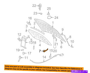 hinge Cadillac GM OEM 00-05 Deville Hood-Hinge Half Right 25662711 Cadillac GM OEM 00-05 DeVille Hood-Hinge Half Right 25662711�y���s�A���i�z
