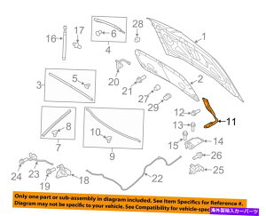 hinge Lincoln Ford OEM 10-18 MKT Hood-HingeAE9Z16797A Lincoln FORD OEM 10-18 MKT Hood-Hinge Left AE9Z16797A
