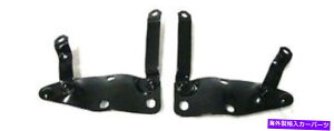 hinge 1938-1940 Ford Car��1940-1941 Sedan Delivery Hood Hinge Black Brackets 1938 - 1940 Ford Car & 1940 - 1941 Sedan Delivery Hood Hinge Black Brackets