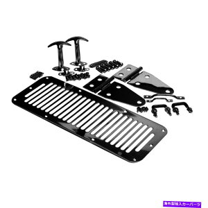 hinge Rampage 7699 Black Complete Hood Kit w/ Hood Stops/ Vent for 87-95 Wrangler YJ Rampage 7699 Black Complete Hood Kit w/ Hood Stops/Vent for 87-95 Wrangler YJ�y���s�A���i�z