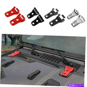 hinge J[GWt[hqWJo[veN^[W[vO[JLOfBG[^[̃I[gg Car Engine Hood Hinge Cover Protector Auto Trim for Jeep Wrangler JL Gladiator