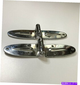 hinge トヨタランドクルーザーFJ40 BJ40フードヒンジLH&RHペア1969-1986 PARに適合 Fits For Toyota Land Cruiser FJ40 BJ40 Hood Hinges LH & RH PAIR 1969-1986 Par