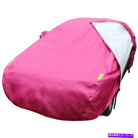 カーカバー SCION FR-S TC防水のピンクカーカバーすべての気象保護 Pink Car Cover for Scion FR-S tC Waterproof All Weather Protection