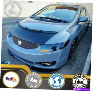 J[Jo[ z_VrbN2hAN[y2007 2008 2009 2010 2011̃J[{lbgt[hũuW[ Car Bonnet Hood Bra For Honda Civic 2 Door COUPE 2006 2007 2008 2009 2010 2011