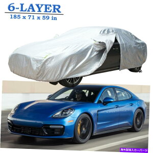 �J�[�J�o�[ �|���V�F�p�i���[���^�[�{�t���J�[�J�o�[�h�����O�����o�ؖ�6�w�p For Porsche Panamera Turbo Full Car Cover Waterproof UV Snow Dust Proof 6-Layer�y���s�A���i�z