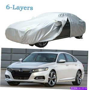 J[Jo[ z_AR[h2001-2020tJ[Jo[ׂĂ̓VC̐̏ؖ +Wbp[ For Honda Accord 2001-2020 Full Car Cover All Weather Water Snow Proof + Zipper