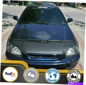 J[Jo[ z_VrbN96 97 98 1996 1997 1998 ek̃J[{lbgtbhuW[ Car Bonnet Hood Bra For Honda Civic 96 97 98 1996 1997 1998 EK