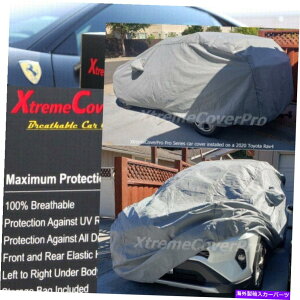 J[Jo[ 2015g^Rav4 rav4 evʋCJ[Jo[w/t[X_[NO[ 2015 TOYOTA RAV4 RAV4 EV Breathable Car Cover w/Fleece Dark Gray