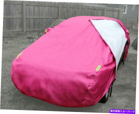 カーカバー ピンクの車カバー防水外車複数の層スクラッチの裏地 Pink Car Cover Waterproof Exterior Vehicle Multiple Layer Scratch-Proof Lining