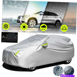 �J�[�J�o�[ 6���C���[�h��SUV�Ԃ�UV���t���N�^�[�_�X�g���C���X�m�[�ی�YL���J�o�[���Ă��܂� 6 Layers Waterproof SUV Car Covers UV Reflector Dust Rain Snow Protective YL�y���s�A���i�z
