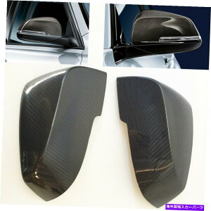 USミラー 2014-19 BMW 4シリーズF32 F33 F36の2xリアルカーボンファイバーサイドミラーカバーキャップ 2x Real Carbon Fiber Side Mirror Cover Caps For 2014-19 BMW 4-Series F32 F33 F36