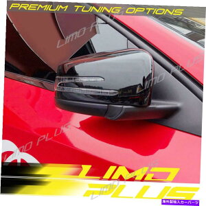 US~[ OXubNTCh~[ZfXCLA W117 CLA200 CLA250 13-19̃Jo[Lbv Gloss Black Side Mirrors Cover Caps for Mercedes CLA W117 CLA200 CLA250 13-19