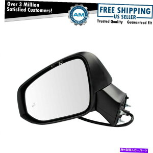 US~[ p^܂胉vTChr[~[g^RAV4̂߂̃^[Mlh Side View Mirror with Blind Spot Puddle lamp Turn Signal LH for Toyota Rav4 New