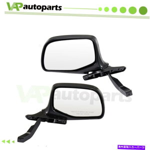 US~[ FITS 1992-1997 FORD F150-450 FV[YN}jAtH[h+E~[ Fits 1992-1997 Ford F150-450 F-SERIES Chrome Manual Fold Left+Right Mirrors
