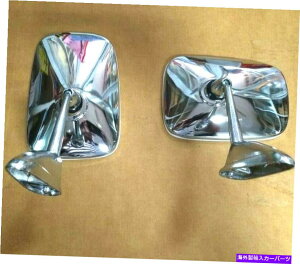 US~[ vW[504t@~[WJuI1969-75-82NtF_[hArh~[ Peugeot 504 Familale Limousine Cabrio 1969-75-82 Chrome Fender&Door LH&RH Mirror