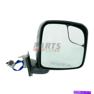 US~[ VtBbg2013-2018YNV200EqTChp[~[eNX`ubN New Fits 2013-2018 Nissan NV200 Right Passenger Side Power Mirror Textured Black