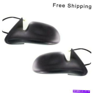 US~[ 2̃eNX`ubNMmtH[h~[LHRHTChZbg̓_R^ɓK܂ LH & RH Side Set Of 2 Textured Black Non-Heated Non-Folding Mirror Fits Dakota