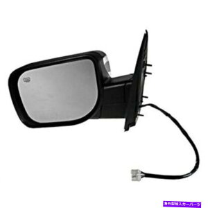 US�~���[ BAP�t�B�b�g04-14 ARMADA���h���C�o�[Chrome Power Mirror W/HT�AMem�ALamp�ASing Arm�AMan BAP Fits 04-14 Armada Left Driver Chrome Power Mirror W/Ht,Mem,Lamp,Sing Arm,Man
