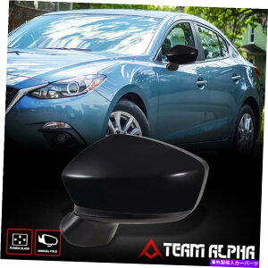 US�~���[ 2014-2016 Mazda 3 [���̃h���C�o�[��] OE�X�^�C���p���[����+BSD�~���[ Fits 2014-2016 Mazda 3 [Left Driver Side] OE Style Powered Adjustment+BSD Mirror�y���s�A���i�z