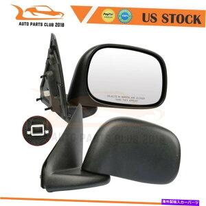 US~[ 02-09 Dodge Ram 1500 P/U RAM 2500/3500 P/U}jAtH[hubNLHRH~[ For 02-09 Dodge Ram 1500 P/U Ram 2500/3500 P/U Manual Fold Black LH & RH Mirrors