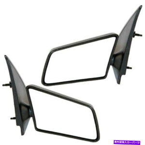US~[ 94-05 S10̂߂̃uU[\m}gbN}jAAr[~[X[3x5yAZbg For 94-05 S10 Blazer Sonoma Truck Manual Rear View Mirror Small 3x5 PAIR SET