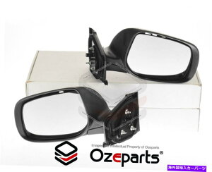 US�~���[ �{���̃y�ALH+RH�h�A�~���[�}�j���A���g���^�����XNCP90�n�b�`2005?2011 GENUINE Pair LH+RH Door Mirror Manual For Toyota Yaris NCP90 Hatch 2005~2011�y���s�A���i�z