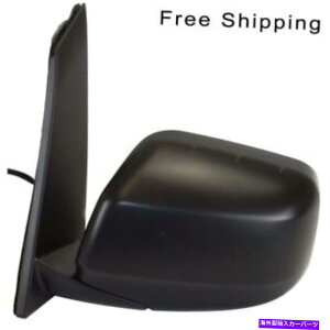 US�~���[ LH�T�C�h�e�N�X�`���u���b�N�}�j���A���܂肽���ݎ��m���q�[�t���~���[�t�B�b�g�I�f�b�Z�CHO1320262 LH Side Textured Black Manual Folding Non Heated Mirror Fits Odyssey HO1320262�y���s�A���i�z