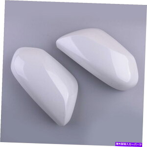 US~[ 1yALRor[TCh~[Jo[Lbvg^J2018-2020ɃtBbg 1 Pair L&R Rearview Side Mirror Cover Cap Trim Fit for Toyota Camry 2018-2020