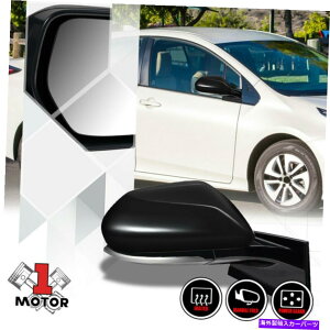 US~[ [E] 16-22g^vEX̂߂ɐ܂肽܂ꂽq̃p[+MhA~[ [Right] Passenger Side Power+Heated Door Mirror Foldable for 16-22 Toyota Prius