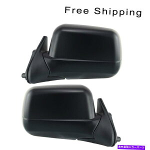 US~[ 2}jA܂肽݂̂Ȃ2̃}jA܂肽݋LHRHTChZbgFITS FRONTIER XTERRA LH & RH Side Set Of 2 Manual Folding Non-Heated Mirror Fits Frontier Xterra