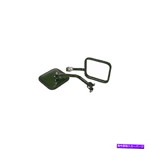 US~[ W[vO[YJubNCJX^CTCh~[Lbg11001.07p̊ȃbW87-95 Rugged Ridge 87-95 for Jeep Wrangler YJ Black CJ-Style Side Mirror Kit 11001.07