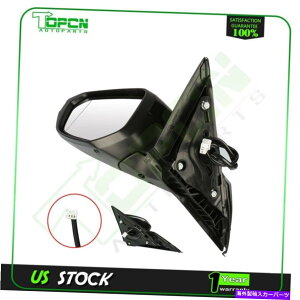 US~[ 2016-2018̃p[}jAtH[hLHTCh~[z_VrbNubN76258TBAA02ZA Power Manual Fold LH Side Mirror For 2016-2018 Honda Civic Black 76258TBAA02ZA