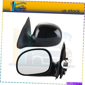 US~[ 1997N2004ÑtH[hF-150TChp[ubN̎蓮܂肽݂1{̋ 1X Pair of Mirrors For 1997-2004 Ford F-150 Side Power Black Manually Folding
