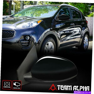 US�~���[ �t�B�b�g2017-2022 Kia Sportage [���h���C�o�[��] OE�X�^�C���̋쓮�^�����~���[ Fits 2017-2022 Kia Sportage [Left Driver Side] OE Style Powered Adjust Mirror�y���s�A���i�z